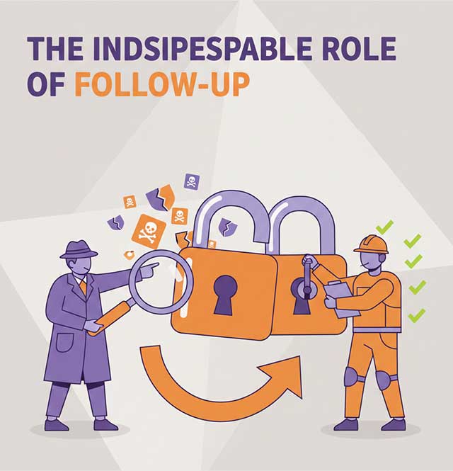 Follow-up and remediation process